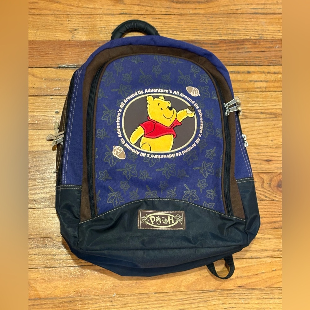 Pooh Vintage Kids' School Backpack Full-size NWOT